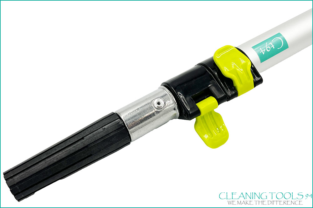 Cleaning Tools 94 Aluminium-Teleskopstange mit Universaladapter sowie US-Gewinde, 3-teilig, 65 - 120 cm – Bild 5