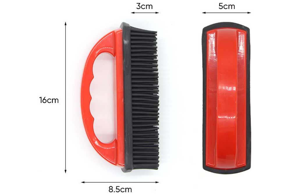 Cleaning Tools 94 Anti-Haar Gummi-Bürste, 16 cm – Bild 2