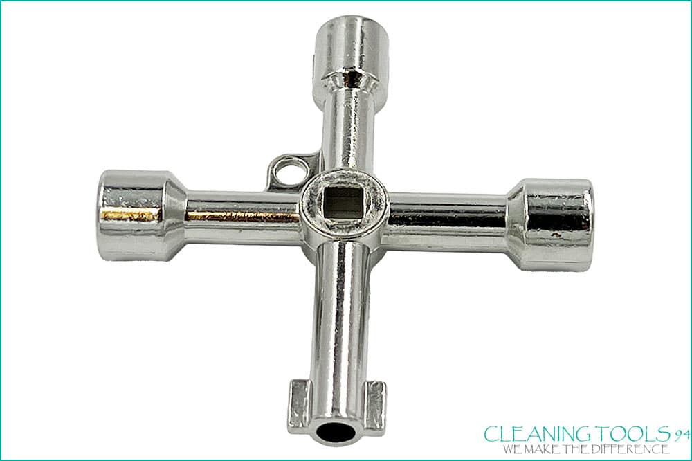 Cleaning Tools 94 Bauschlüssel silber, 4 Funktionen – Bild 4