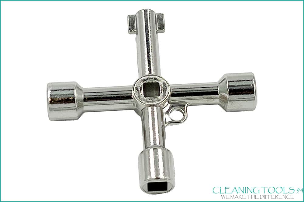 Cleaning Tools 94 Bauschlüssel silber, 4 Funktionen – Bild 3