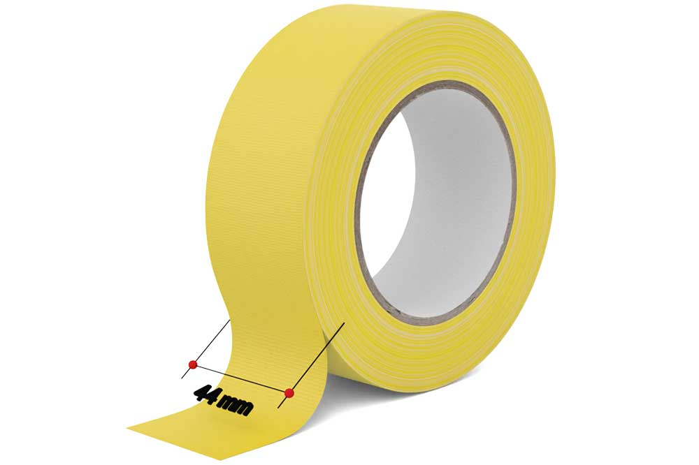 Cleaning Tools 94 Betonklebeband Premium UV14 gelb, 44 mm x 50 m