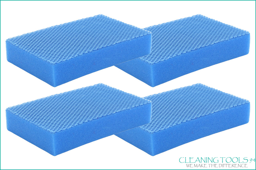 Cleaning Tools 94 HACCP-Schwamm-Set, blau, 4 Stück