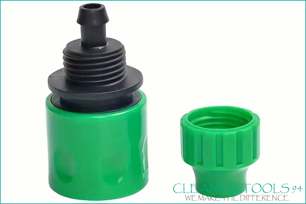 Cleaning Tools 94 Kunststoff-Steckkupplung DN 9 mit Schlauchtülle 8/11 mm, grün