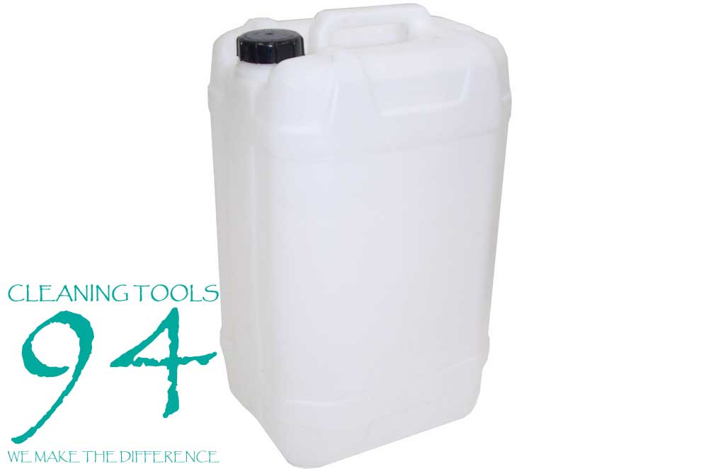 Cleaning Tools 94 Kunststoff-Kanister weiss mit Deckel, 25 Liter