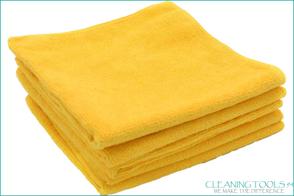 Cleaning Tools 94 Mikrofasertuch 40 x 40 cm, gelb - 5 Stück in Karton