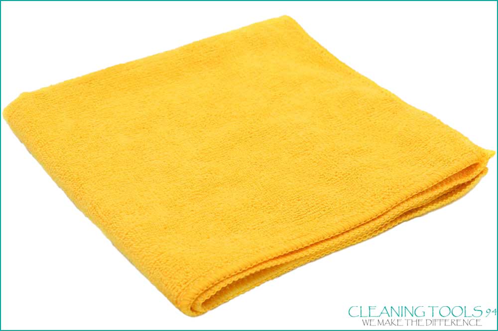 Cleaning Tools 94 Mikrofasertuch 40 x 40 cm, gelb - 5 Stück in Karton – Bild 3