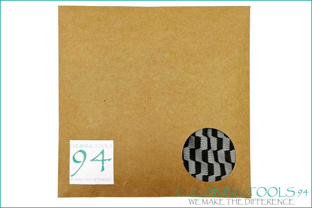 Cleaning Tools 94 Mikrofasertuch - Premium Geschirr- und Glastuch, 50 x 70 cm, schwarz-grau – Bild 3