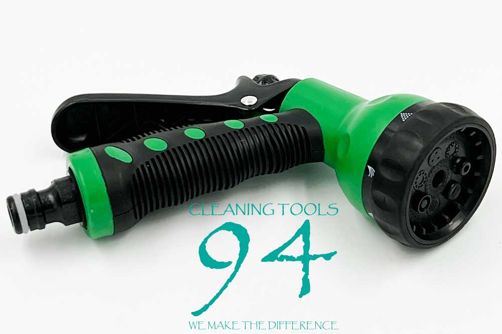 Cleaning Tools 94 Multifunktionsbrause, 7 Funktionen, grün-schwarz