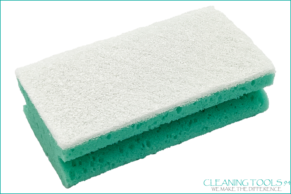 Cleaning Tools 94 Padschwamm, 153 x 75 x 45 mm, weiss-grün