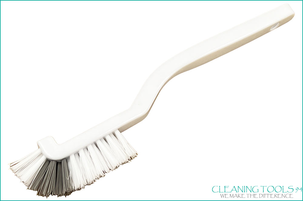 Cleaning Tools 94 Reinigungsbürste mit mittelharten Borsten, weiss-grau