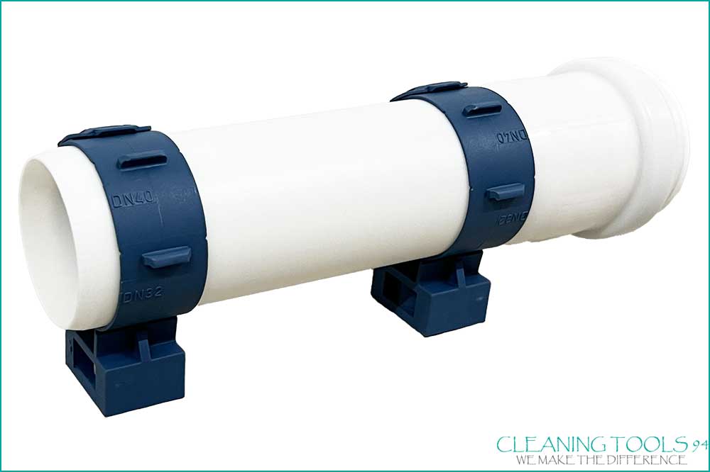 Cleaning Tools 94 Rohrhalterung mit Polo Clip Schellen, 15 cm