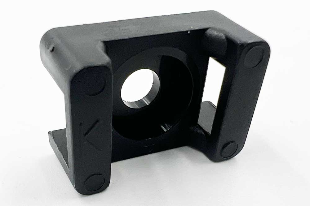 Cleaning Tools 94 Schraubsockel für 9 mm Kabelbinder, schwarz, 10 Stück – Bild 4