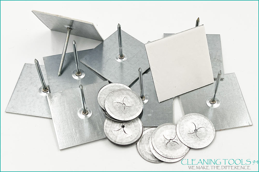 Cleaning Tools 94 Selbst-Klebestift mit Sicherungsscheibe für diverse Bastelarbeiten, 10 Stück