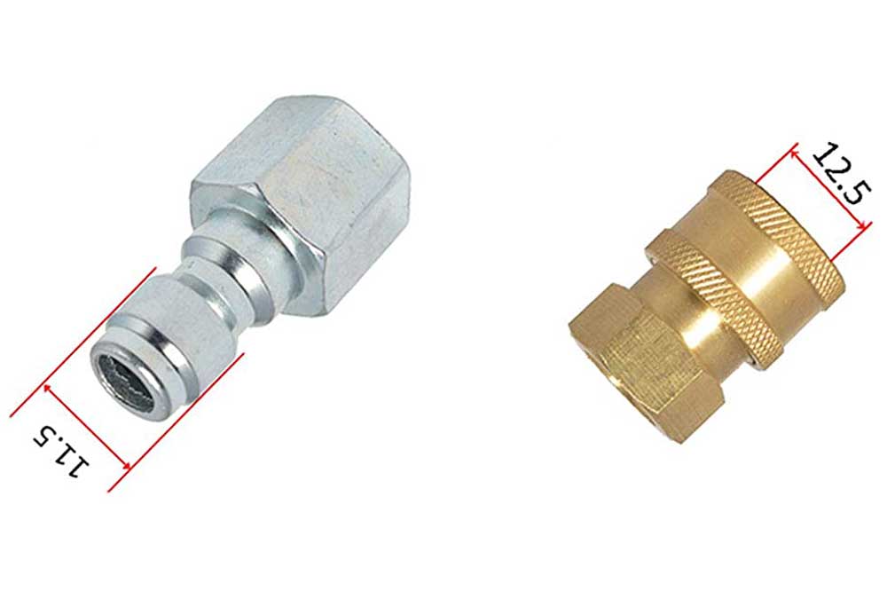 Cleaning Tools 94 Sprühlanze Verlängerungslanze mit 1/4 Zoll Anschlüssen, 30 cm – Bild 2