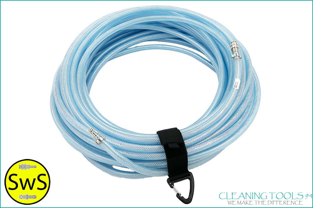 Cleaning Tools 94 Gewebeschlauch mit Schnellwechsel-System SwS, 20 Meter, transparent