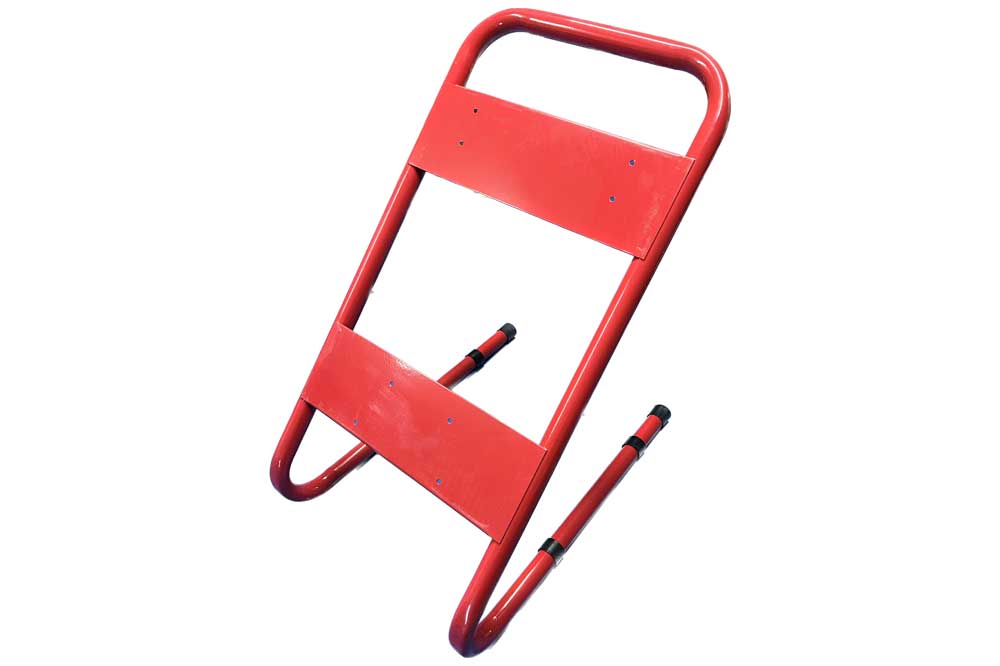 Cleaning Tools 94 Metallständer, rot - 33 x 53 x 47 cm