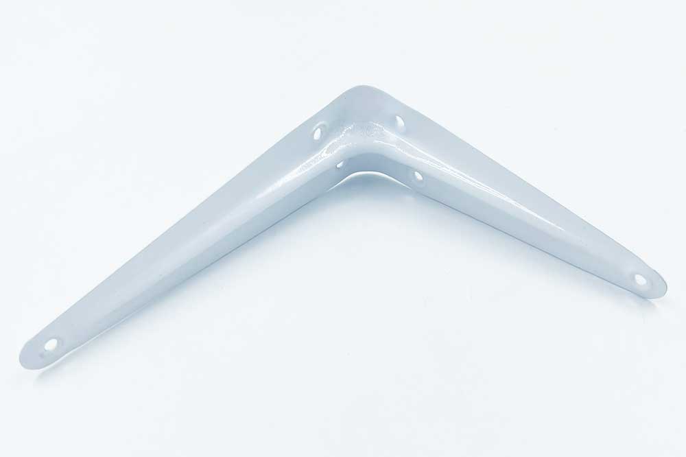 Cleaning Tools 94 Tablarträger / Metallwinkel, 150 x 125 mm, weiss