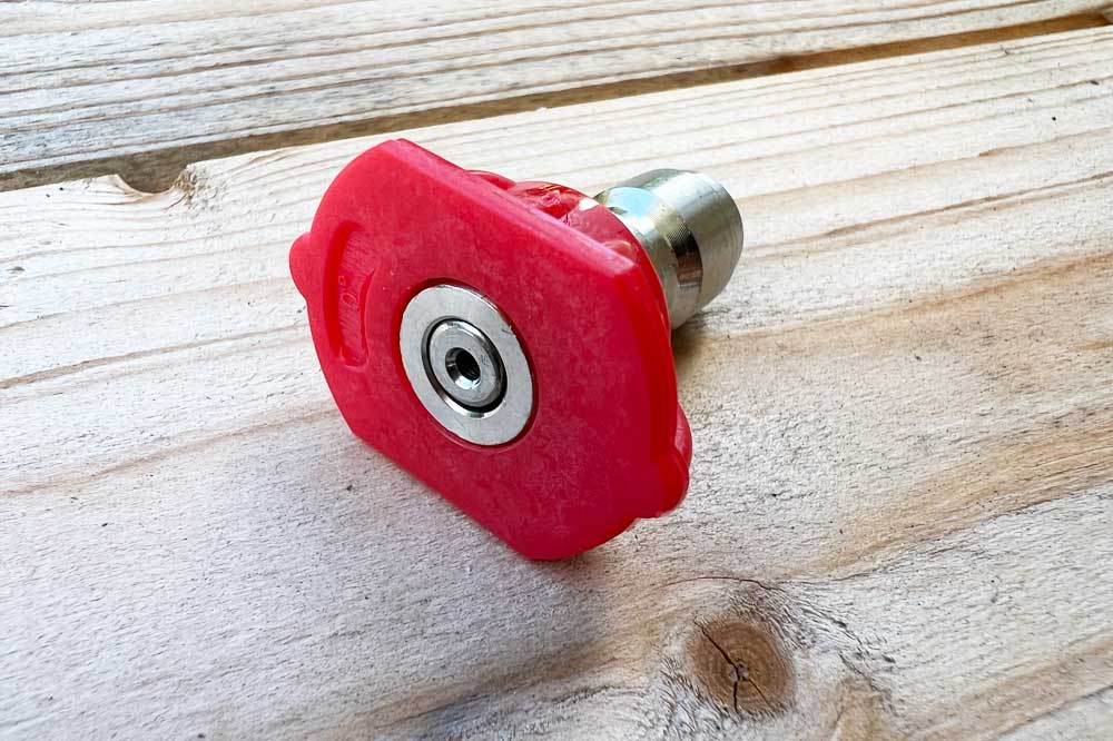 Cleaning Tools 94 Vollstrahlsprühkopf zu Akku-Drucksprühgerät, rot