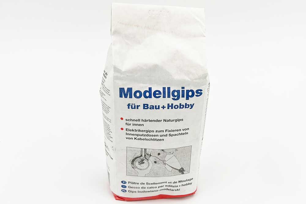 Decotric Modellgips für Bau & Hobby, 1.5 kg