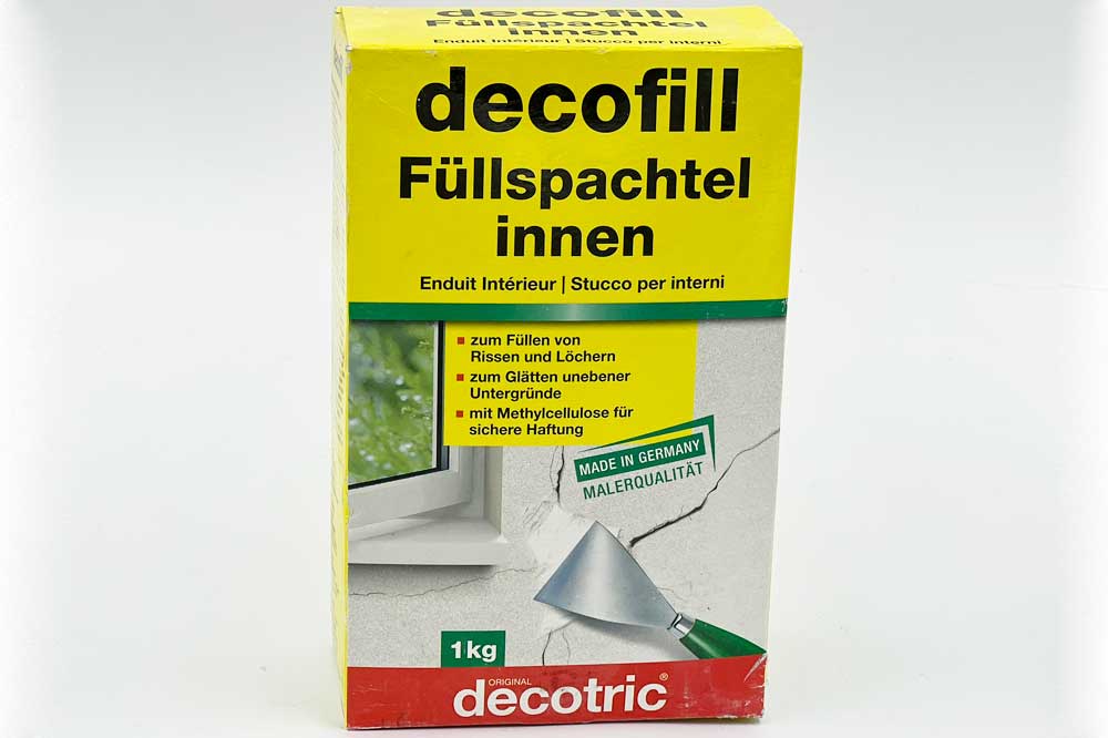 Decotric decofill Füllspachtel innen, 1 kg