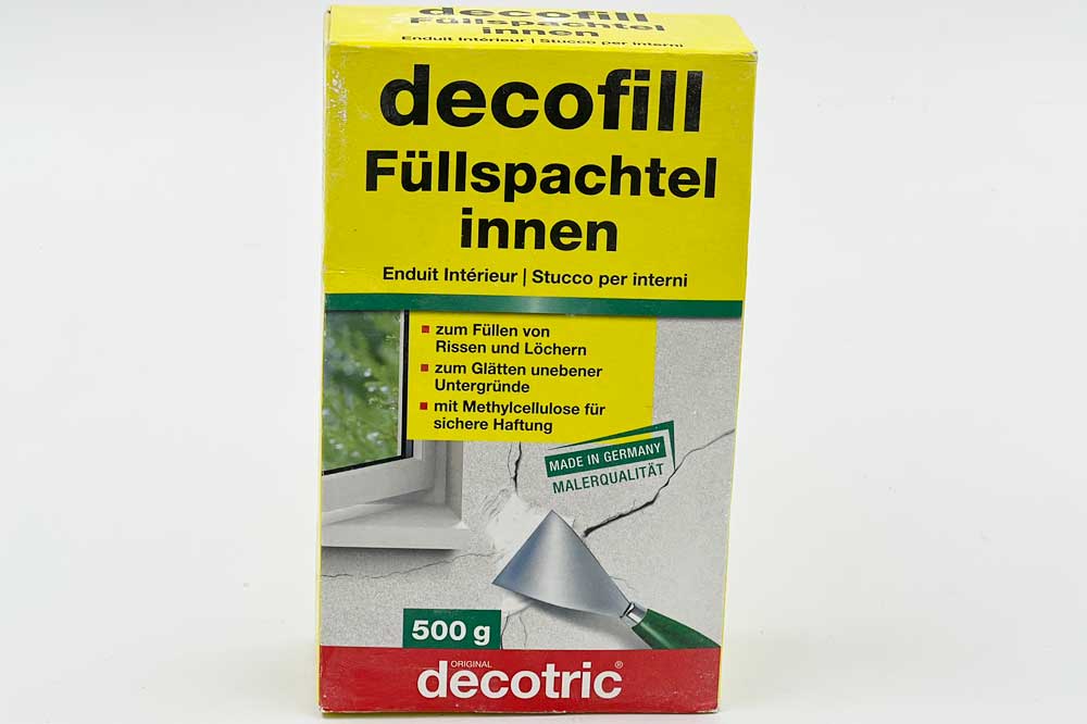 Decotric decofill Füllspachtel innen, 500 g