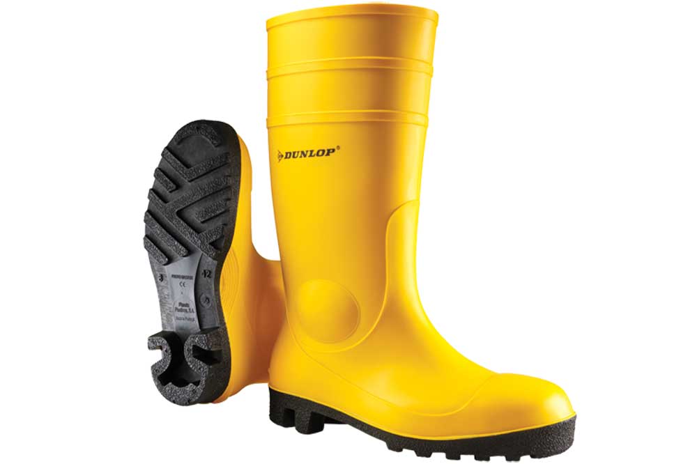 DUNLOP Sicherheitsstiefel Protomaster gelb, S5 SRA, Grösse 44