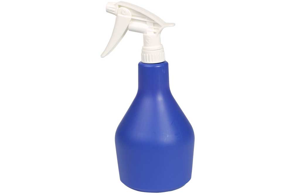 Ebnat Sprühflasche mit Sprühkopf, 1000 ml, blau-weiss
