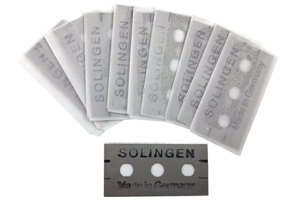 Ebnat Ersatzklingen zu Fensterschaber 43 mm - 10 Stück