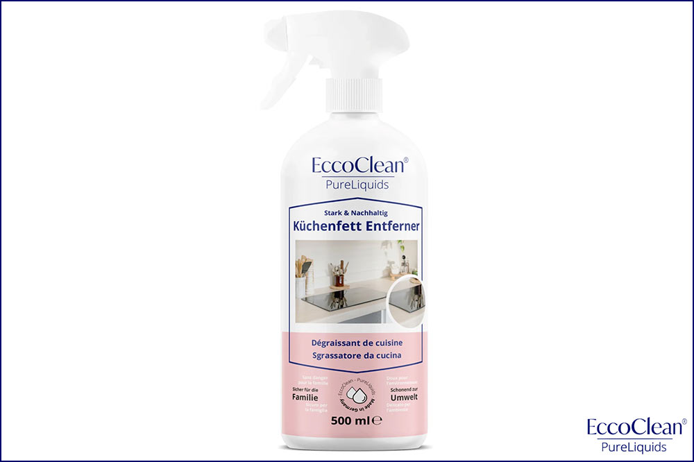 EccoClean PureLiquids Küchenfett Entferner 500 ml, in Sprühflasche