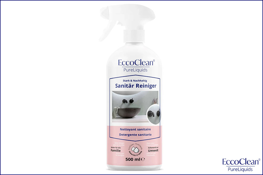 EccoClean PureLiquids Sanitär Reiniger 500 ml, in Sprühflasche