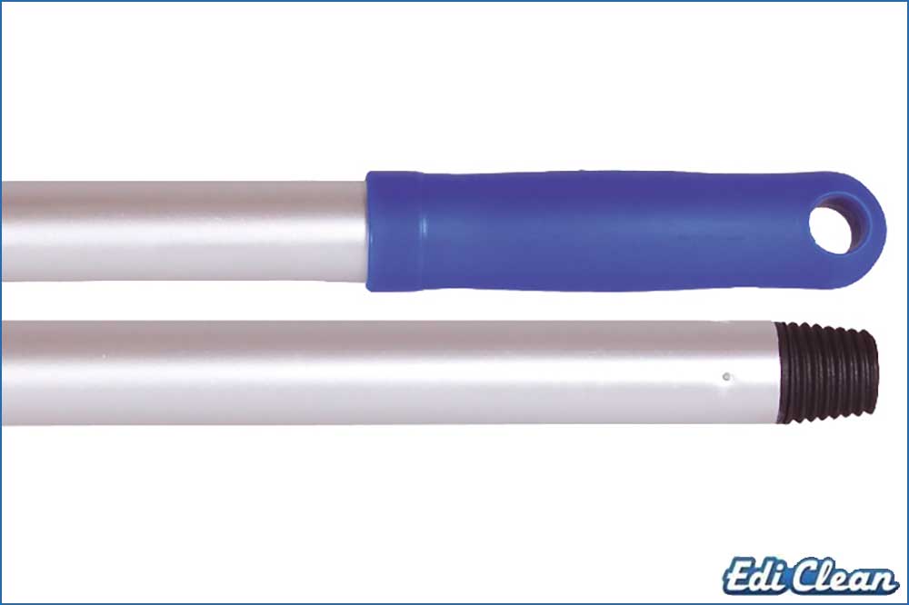 Edi Clean 16600.01 Hygiene-Aluminiumstiel mit DIN-Gewinde, 150 cm