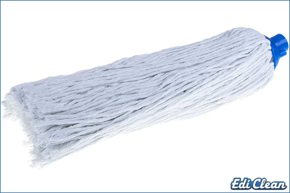 Edi Clean 54236 Pudelmopp Baumwolle 400 g, italienisches Gewinde