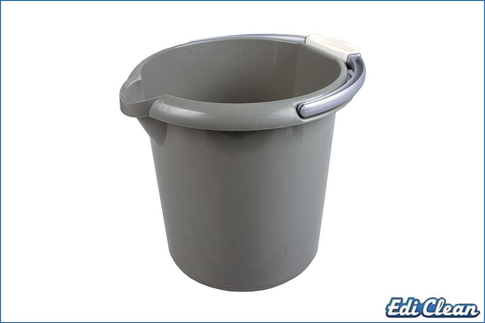 Edi Clean 92090.5 Recycling-Eimer rund, grau, 5 Liter