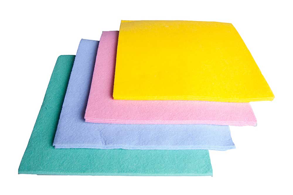 Edi Clean 94011.2-10 Vlies-Allzwecktuch 140g/m2, rot - 10 Stück – Bild 2