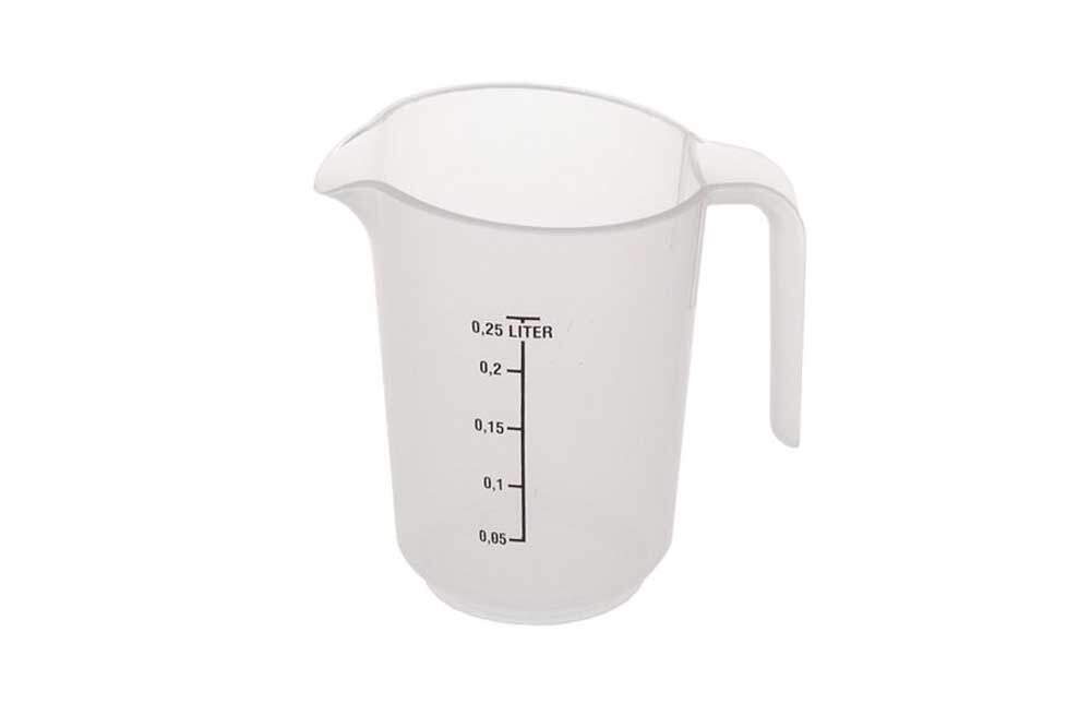 Edi Clean 95166 Messbecher mit Skala, 250 ml