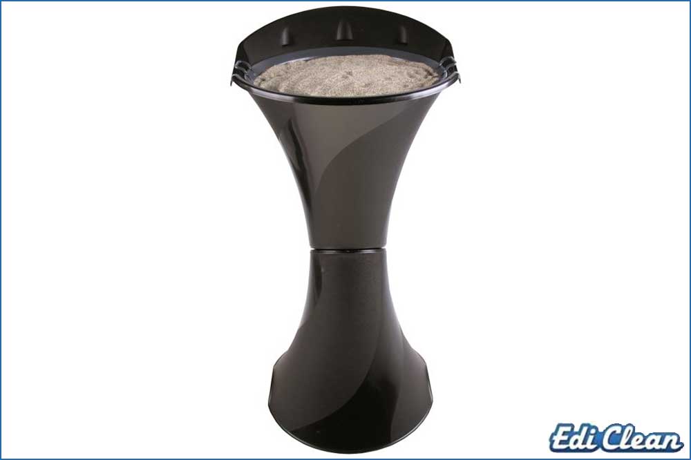Edi Clean 102674 Stand-Aschenbecher mit Sand