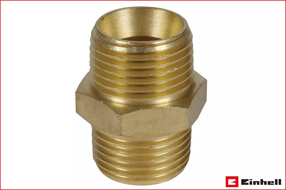 Einhell 4139610 Doppelnippel R3/8 Zoll AG