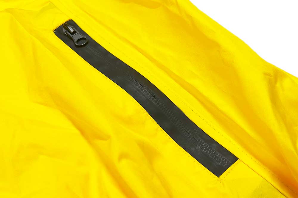 FENC Recycling-Regenjacke, gelb-schwarz, Grösse L – Bild 3