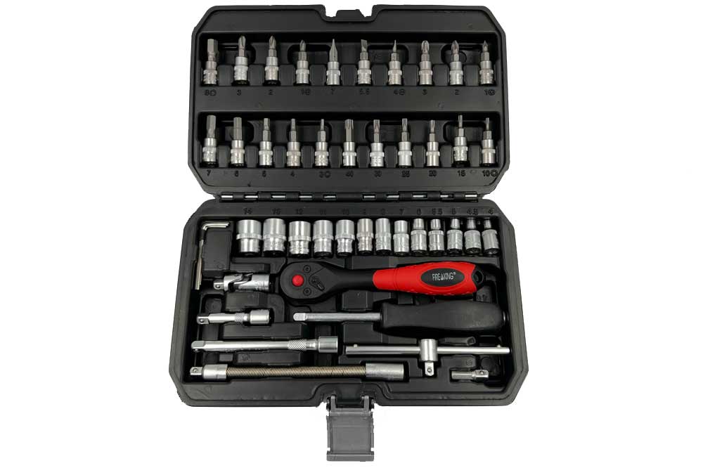 FIREKING STS 46 Steckschlüsselsatz, 46-teilig
