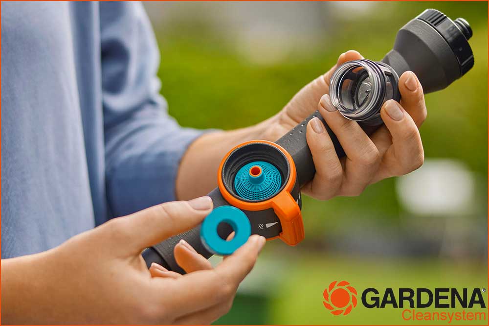 GARDENA 18802-20 cleansystem Stiel M 150 cm, wasserführend – Bild 6