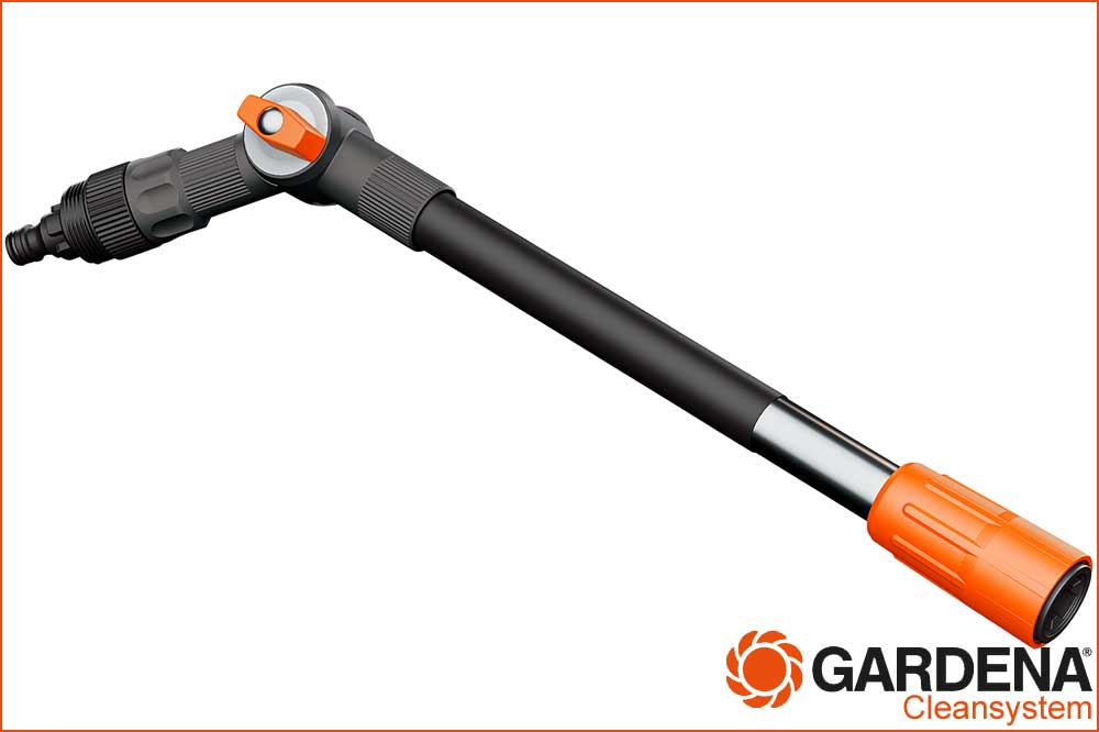 GARDENA 18806-20 cleansystem Stiel Flex, wasserführend