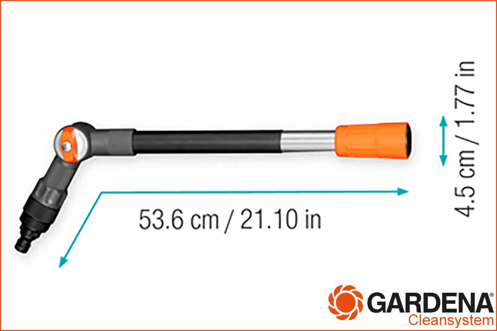 GARDENA 18806-20 cleansystem Stiel Flex, wasserführend – Bild 4