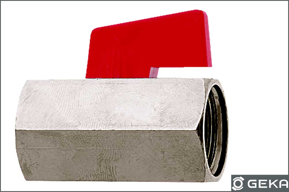 GEKA 65.4601 Mini-Kugelhahn, IG 1/2 Zoll