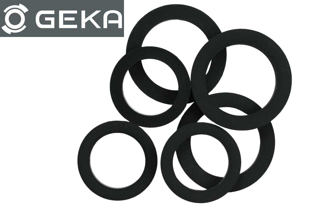GEKA plus 46.7004.8 Flachdichtringset, 14-teilig