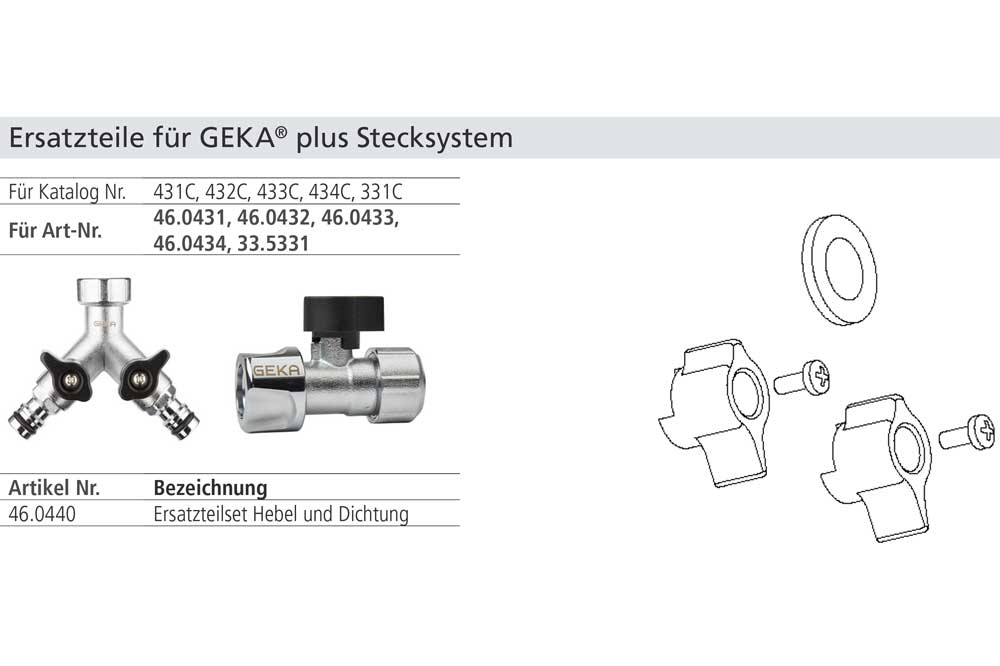 GEKA plus 46.0851 Stecksystem mit Kugelventil und Schlauchverschraubung 1/2 Zoll - 13 mm, Messing verchromt – Bild 3