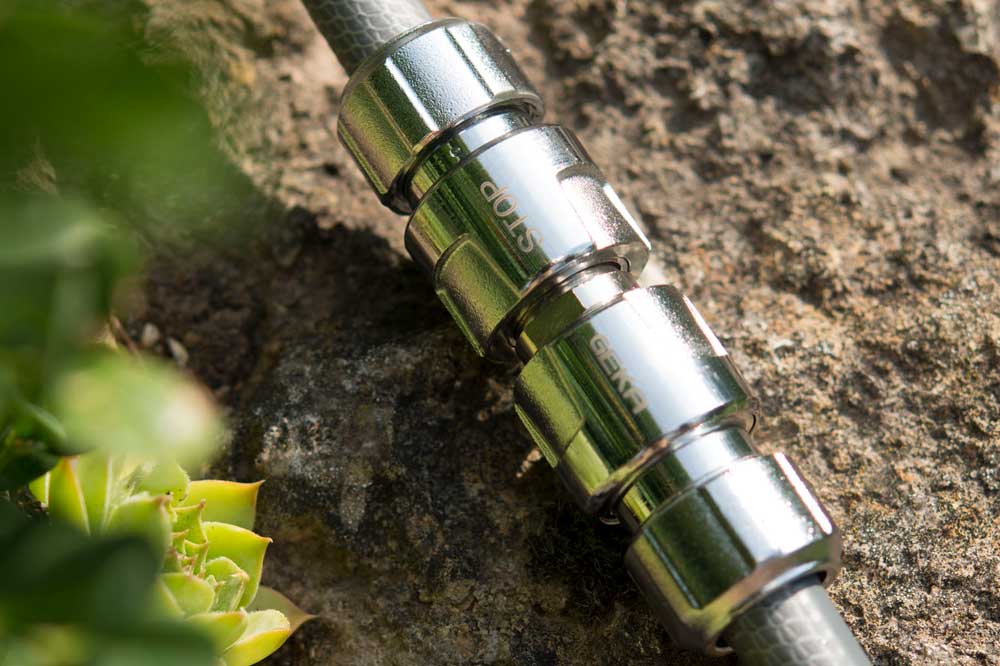 GEKA plus 46.0817 Verbindungsstecker Stecksystem, Messing verchromt – Bild 3