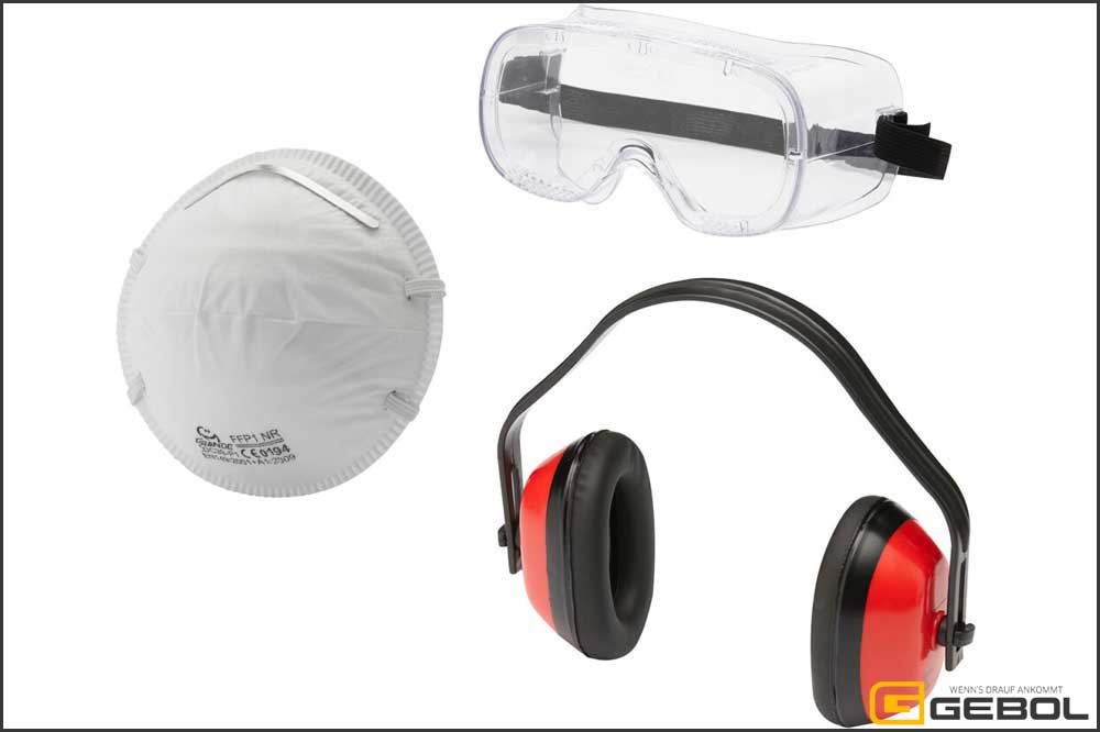 GEBOL Arbeitsschutz-Set BASIC, 3-teilig