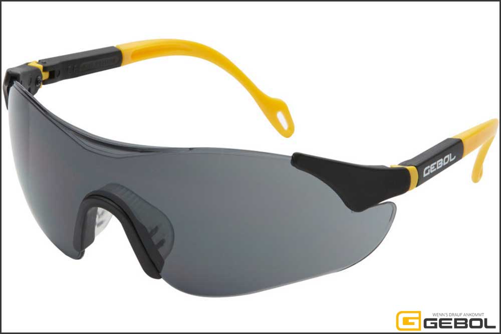 GEBOL Schutzbrille Safety Comfort, getönt