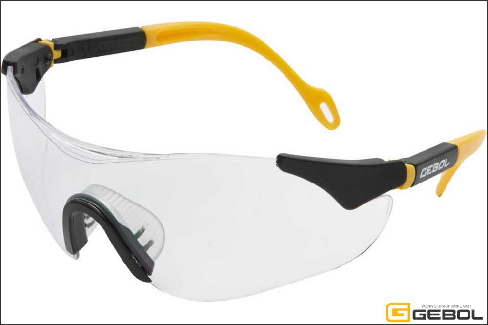 GEBOL Schutzbrille Safety Comfort, klar