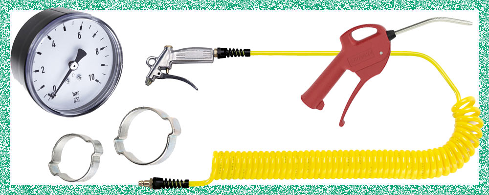 Pneumatik Schläuche + Armaturen